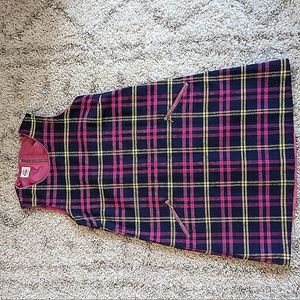 Mini Boden Plaid Jumper size 11-12